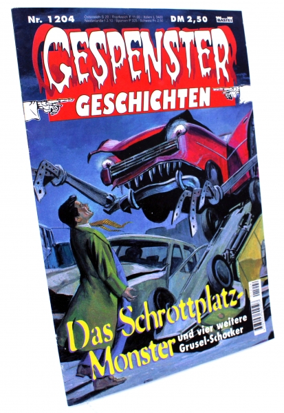 Gespenster Geschichten Comic Heft  Nr. 1204: Das Schrottplatz-Monster von Bastei
